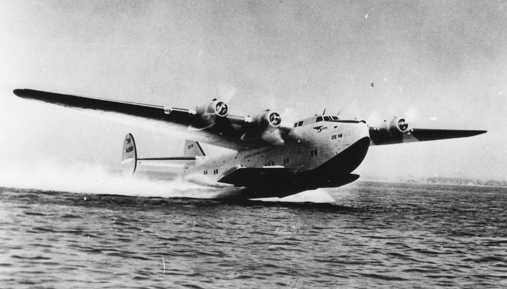 The Dixie Clipper, a Boeing 314 flying boat was in service from 1939-1950.